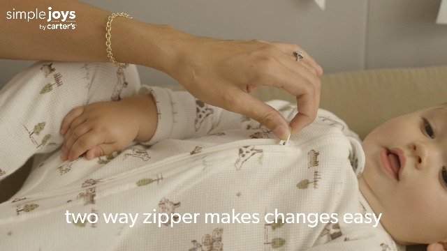 Amazon.com: Simple Joys by Carter's Baby Boys' 2-Pack 2-Way Zip