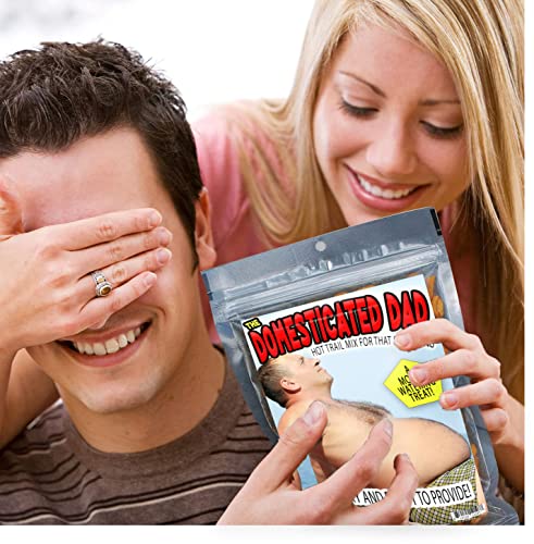 Domesticated Dad Trail Mix - Hot Trail Mix For That Hott Thing - Funny Gifts For Dad - Gift Ideas For My Dad - Fathers Day Presents For Men - Joke Gifts For Funny Dads - Stocking Stuffer For Husband #TOP1