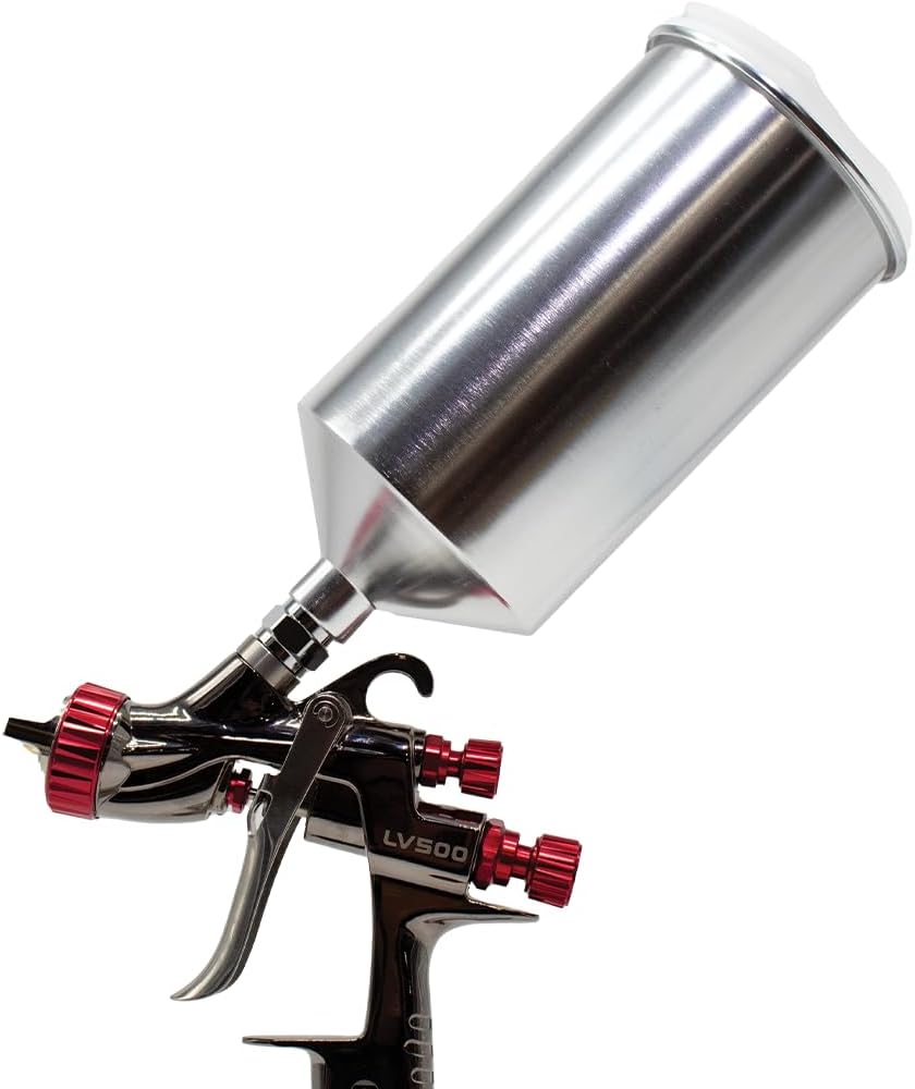 KOTA LVLP Spray Gun Paint 1.3 mm Nozzle with Aluminum Cup