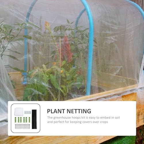 Couverture anti-insectes en polyéthylène durable pour arceaux de jardin - 6