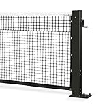 PROGOAL Professional Tennis Net Posts with Internal Safe Winder, 100mm Heavy-Duty Aluminum Post & 260mm...