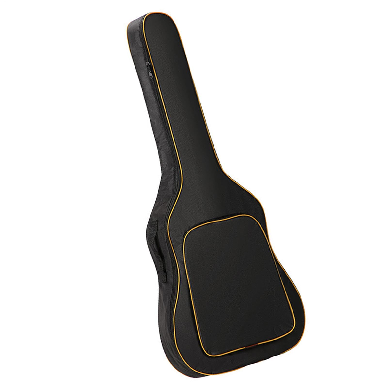Maleta para guitarra clásica, bolsa para bajo, funda impermeable de tela Oxford gruesa para guitarra clásica - Oxford impermeable 0,19 pulgadas acolchado grueso, Atributo único, ver
