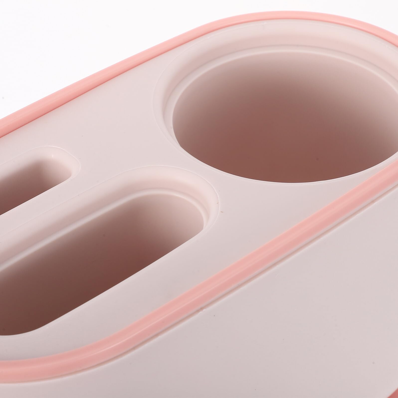NOLITOY Escobilla de Inodoro Montada en Pared Mango Largo Kit de Cepillo y Soporte de Plástico Rosa para Limpieza Profunda del Baño Accesorios Baño Ahorro de Espacio Uso Doméstico y