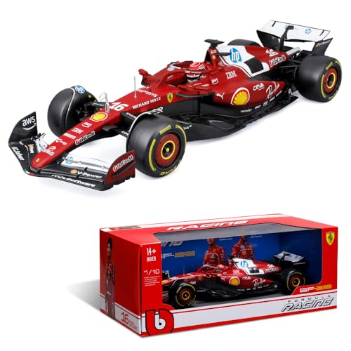 Modelo a escala 1:18 de auto de carrera SF25 miniatura 1