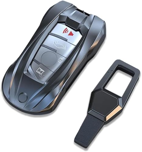 Funda de metal estilo Supercar para llave remota sin llave compatible con BMW 2 5 6 7 Series X1 X2 X3 X5 X6