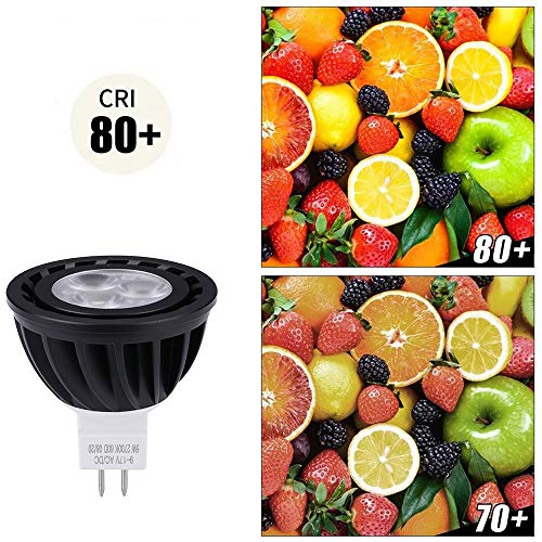 Arrownine Mr16 Led Bulb 5Watt Water Resistant Ip65,Low Voltage 9-17V Ac/Dc,Dimmable,Gu5.3 Bi-Pin Base For Indoor Recessed Bulbs,Outdoor Landscape Lighting Garden Spotlights Warm White 3-Pack #TOP5