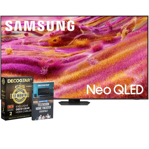 Samsung-85-inch-Neo-QLED-4K-QN90F-Smart-TV-2025-Vision-AI-Mini-LED-Neo-Quantum-HDR-Glare-Free-Bundle-with-CPS-Exclusive-1-Year-Protection-Deco-Gear-Complete-Home-Theater-Beginners-Guidebook Samsung 85 inch Neo QLED 4K QN90F Smart TV (2025) Vision AI, Mini LED, Neo Quantum HDR+, Glare Free, Bundle with CPS Exclusive 1-Year Protection & Deco Gear Complete Home Theater Beginner's Guidebook - Image 1