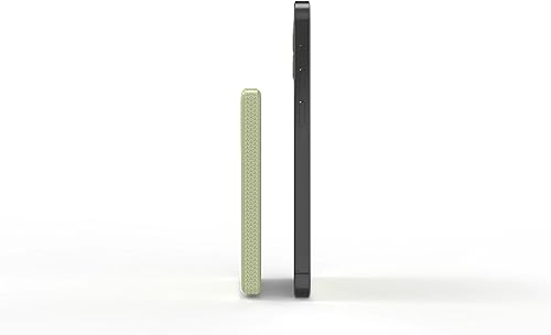 Miniatura 2 de Banco de energía inalámbrico magnético de 5000 mAh compacto, elegante, carga multidispositivo, soporte integrado y puerto USB-C, portátil, carga