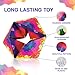 Shashibo Karmagami “Pixels” Sensory Toy for Kids - Kaleidocycle Fidget Toy for Adults to Stay Calm & Focused - Tear-Resistant Desk Manipulative Gadget (Ages 4+)