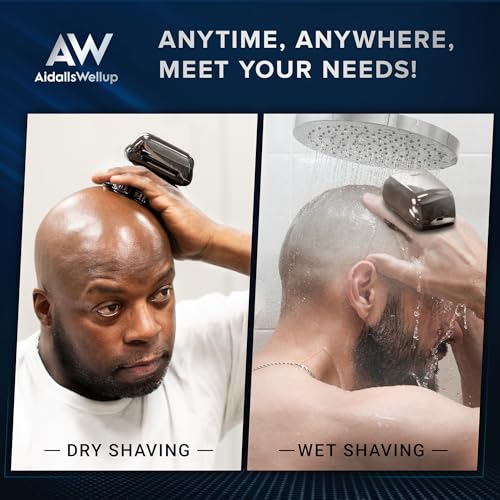 Axiomwarrior AW-6D762 Head Shavers For Bald Men: Waterproof Bald Head Shavers thumb #3