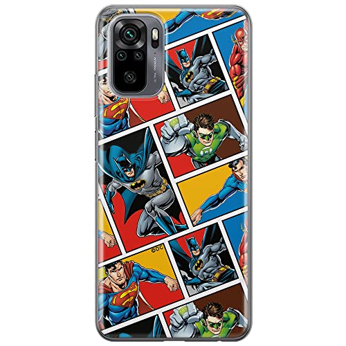 ERT GROUP mobile phone case for Xiaomi REDMI NOTE 10/ 10S original and officially Licensed DC pattern Justice League 001 optimally adapted to the shape of the mobile phone