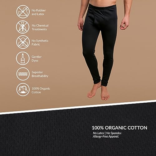 Cottonique Hypoallergenic Thermal Pajama for Men with Skin Allergies and Sensitive Skin4