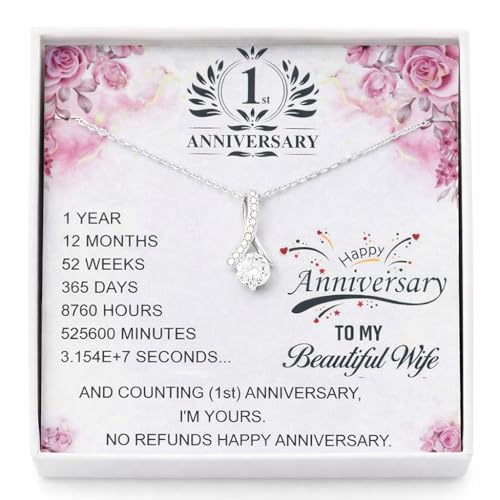 RAKVA Special First For Wife - Pure Silver Pendant With Message Card - Image 2