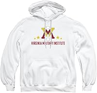 Vista 5 de LOGOVISION Sudadera con capucha unisex para adultos del Instituto Militar de Virginia