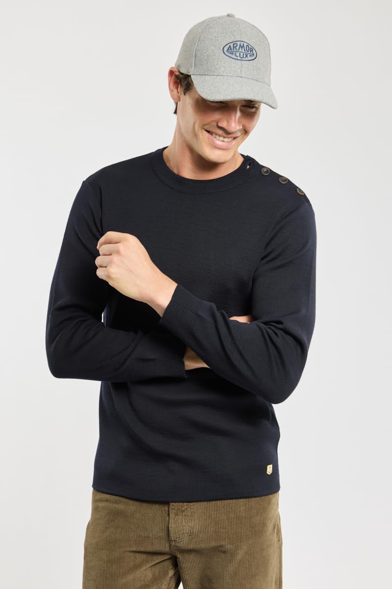 Armor-Lux Pull Marin Paimpol Homme Felpa Uomo (Pacco da 1)