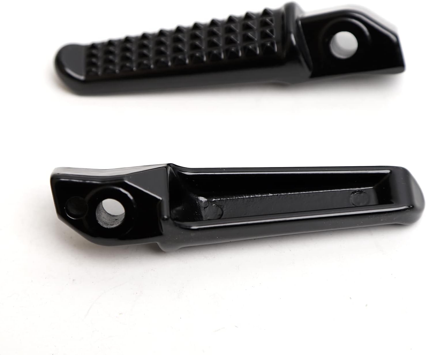 Minho Black Motorcycle Foot Pegs, for Honda Grom MSX125, Front Rear Compatible Footrest Pegs