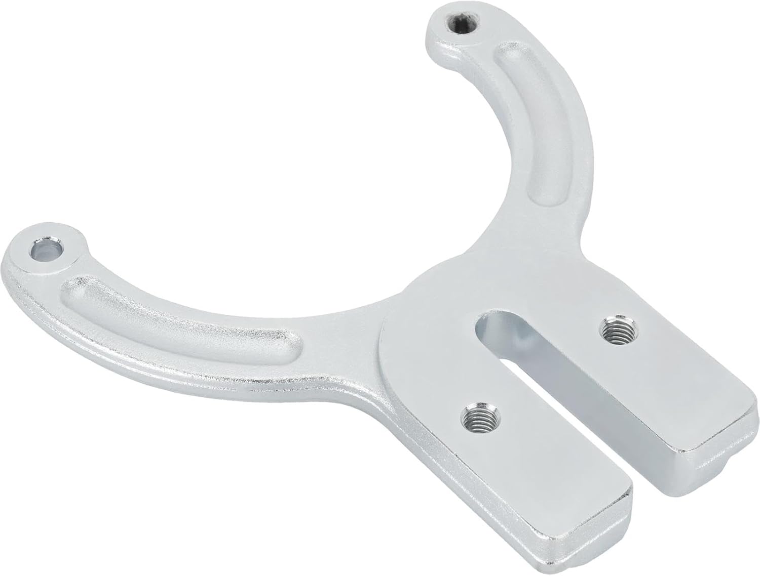 Speedway Motors Plain Alternator Bracket for 1946-1953 Flathead Ford V8 Engines, Heavy Duty Steel Mount for GM 1-Wire Alternators, Fits Narrow Two-Belt Drive Systems