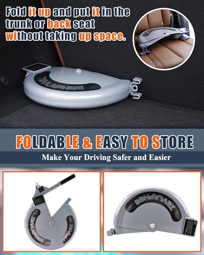 image for Tevlaphee Steering Wheel Lock Anti-Theft Device Heavy Duty Car Steerin