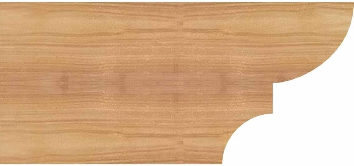 3 1/2"W x 6"H x 16"L Ridgewood Smooth Rafter Tail, Western Red Cedar