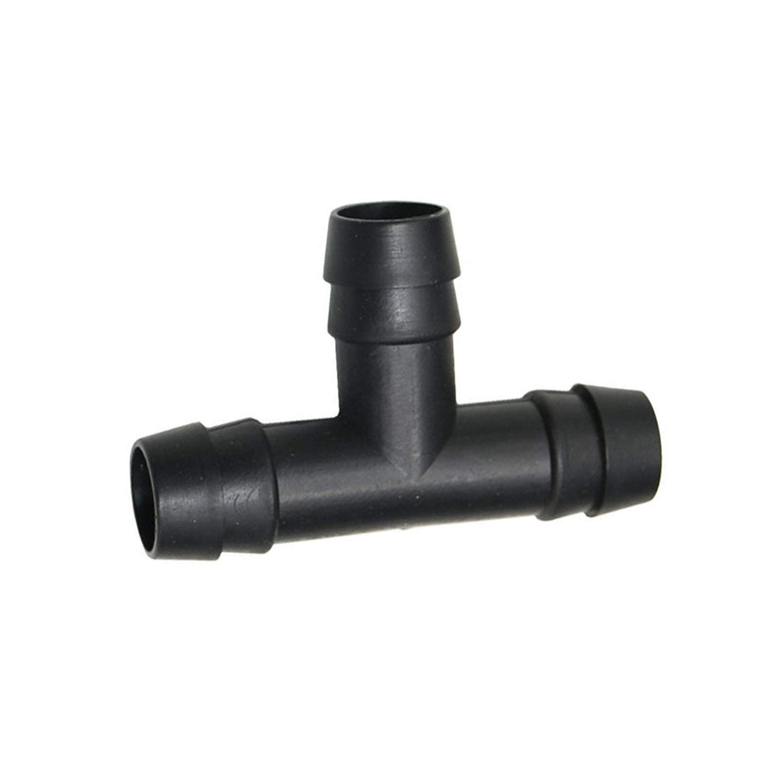 Connecteur cannelé en T 12mm et 16mm pour tuyau d'arrosage de jardin x150