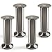 Produktbild 4er Set Möbelfüße verstellbar Stützfüße Edelstahloptik gebürstet, belastbar bis 250 Kg, Höhe: 150 mm von SO-TECH