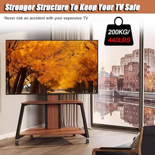 Soporte de Piso para TV 32"-88" Ajustable FKTHYO miniatura 4