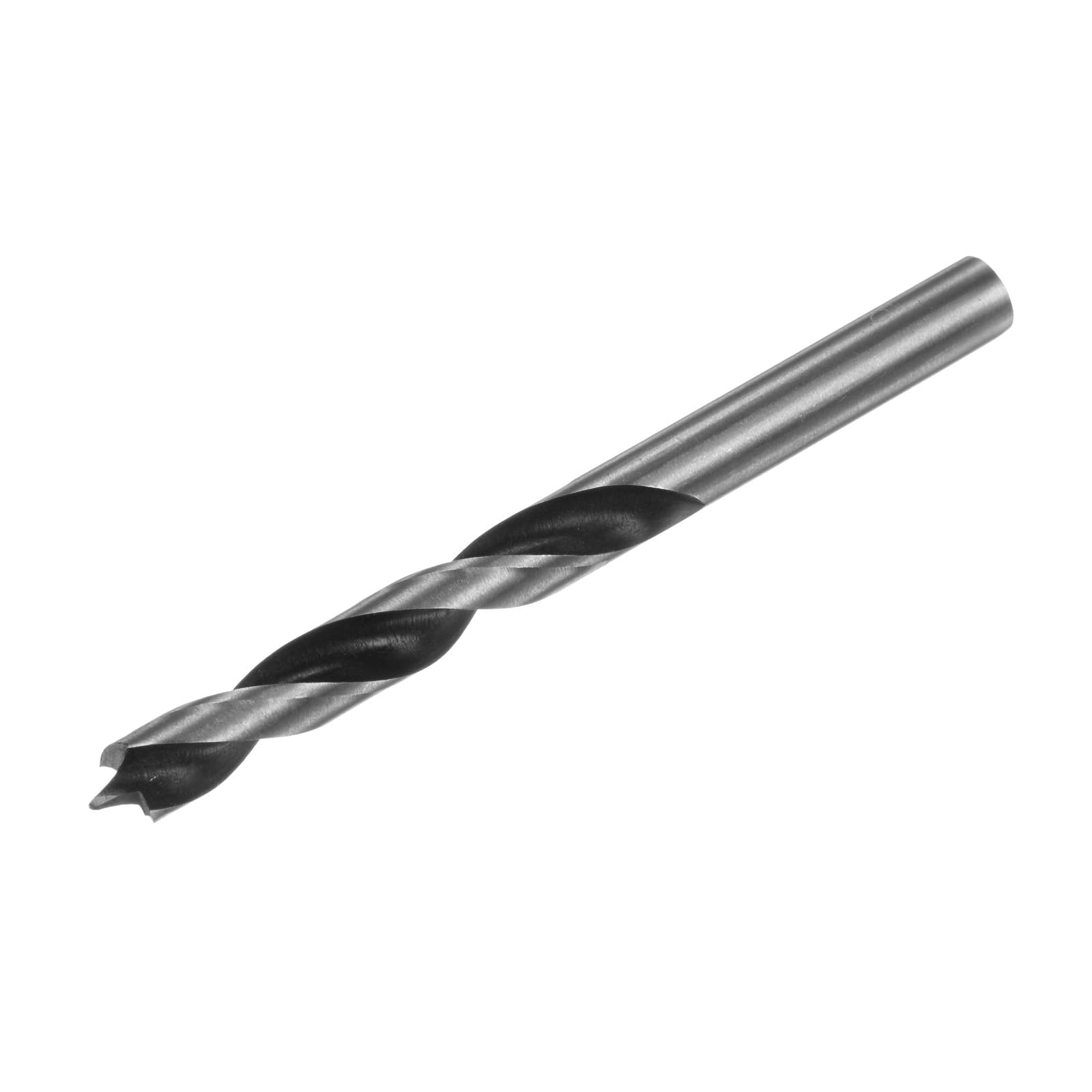 QUARKZMAN Punte Trapano Brad Point 9.5mm(24/64") Dia Punta Dritta Codolo Tondo Punta Brad Metrica 3" Profondità Foratura Punta Elicoidale Spirale per Falegname Legno Plastica Gomma