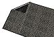 EnviroMats 56020328S Platinum Serie Eingangsmatte, 0.60 m x 0.85 m, Nerz-Schwarz