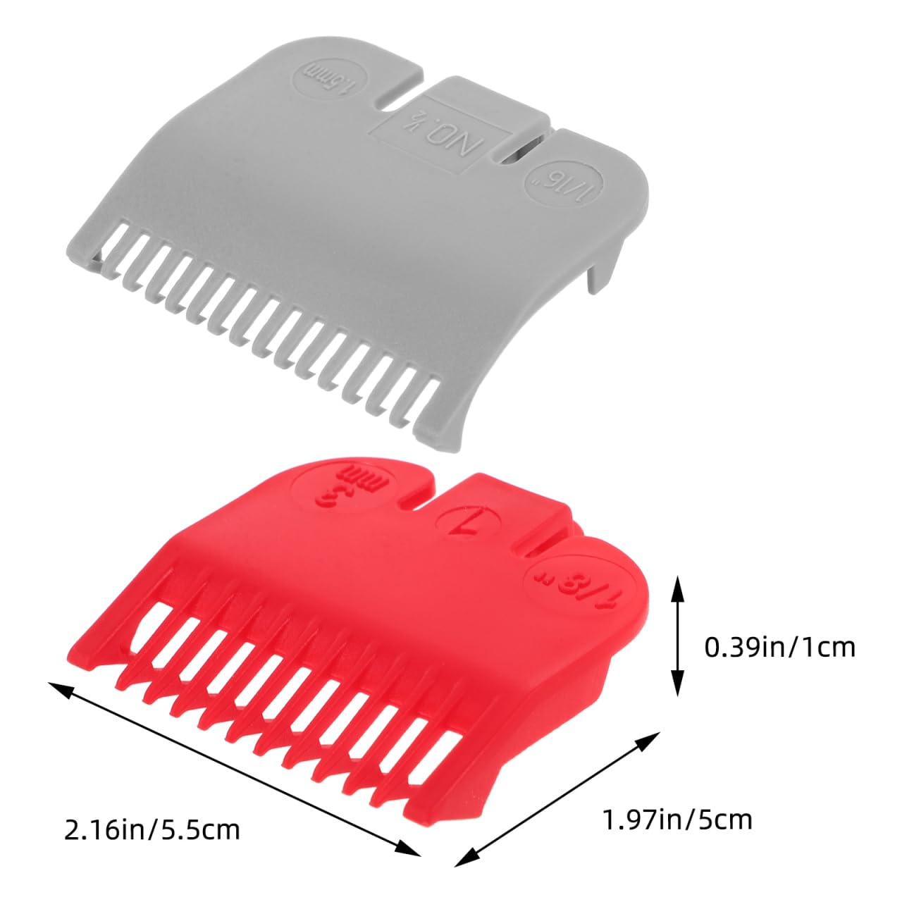 FRCOLOR Clipper Guards Set Fits 1/16 inch Clipper Guides Replacement for Trimmer, Assorted Color, 5.50X5.00X1.00CM - Image 3