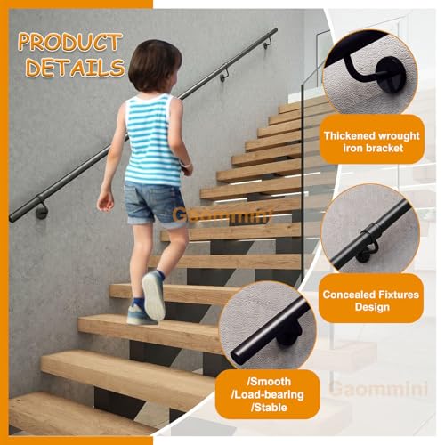 Rampe d'escalier de terrasse pour sécuriser les marches du jardin