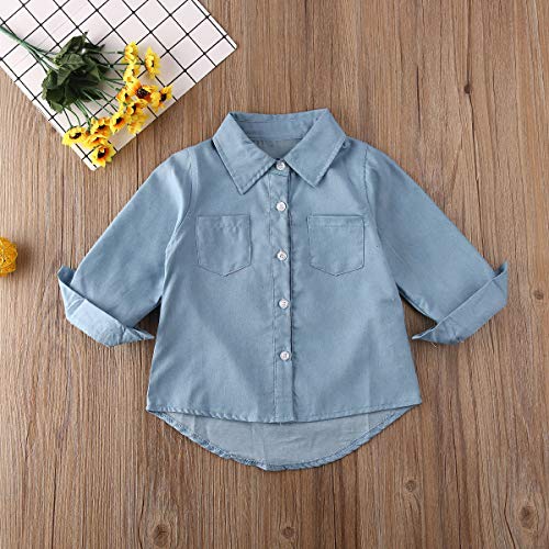 Image of MERSARIPHY Toddler Long Sleeve Shirt Baby Boy Girl Plaid Top for Toddler Spring Winter Coat for Kid