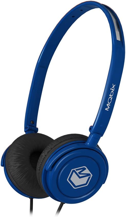 MQHP300BLU Vortex Street Style Stereo Headphones - Blue