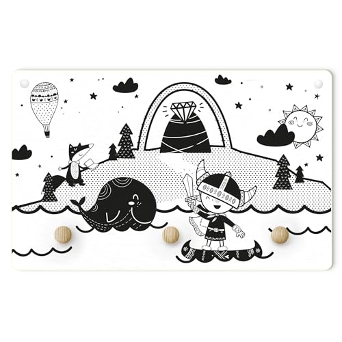 Micasia Kindergarderobe Holz Druck GK_1189