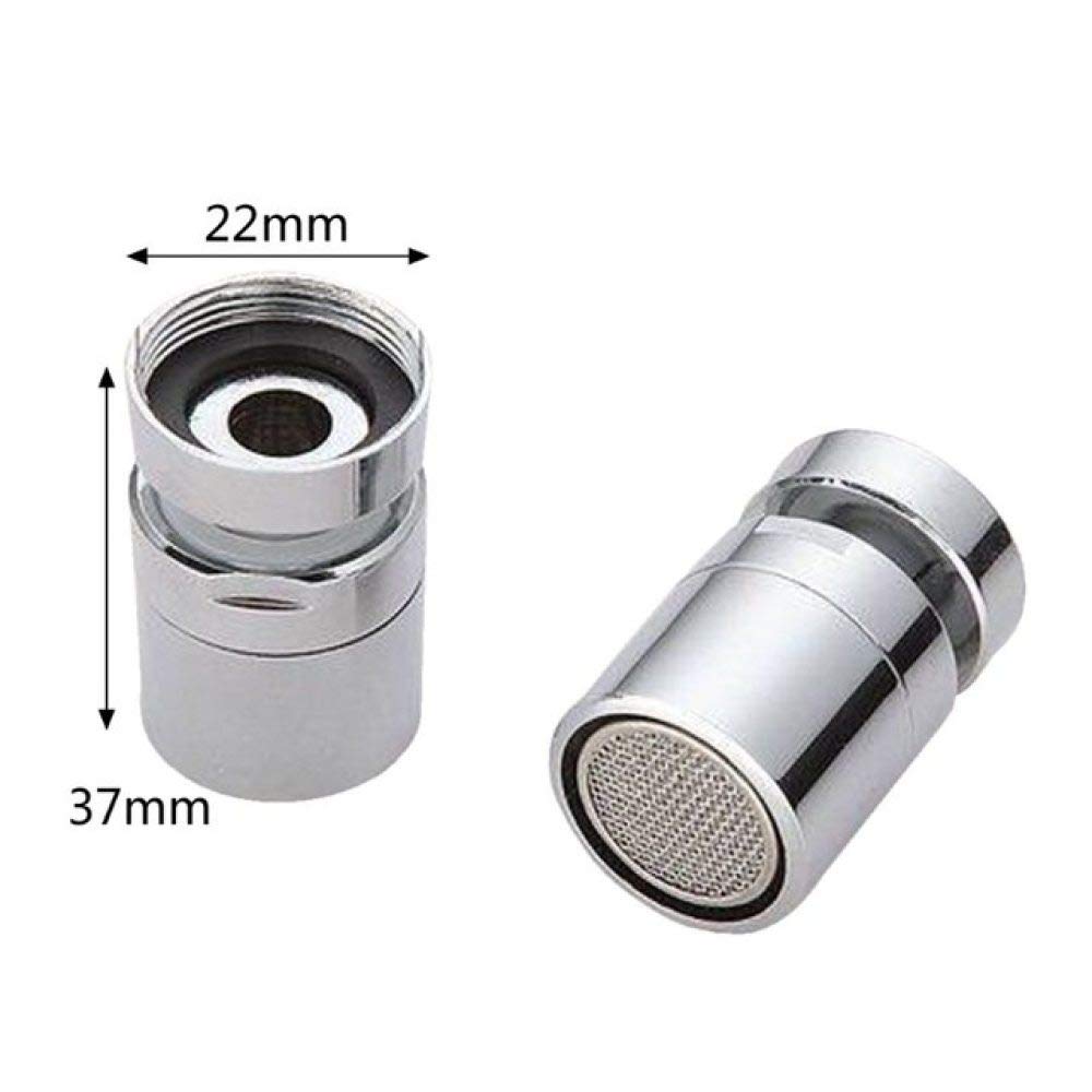 Accesorio de aireador de Grifo de latón para Ahorro de Agua con Giro de 360 Grados, 2