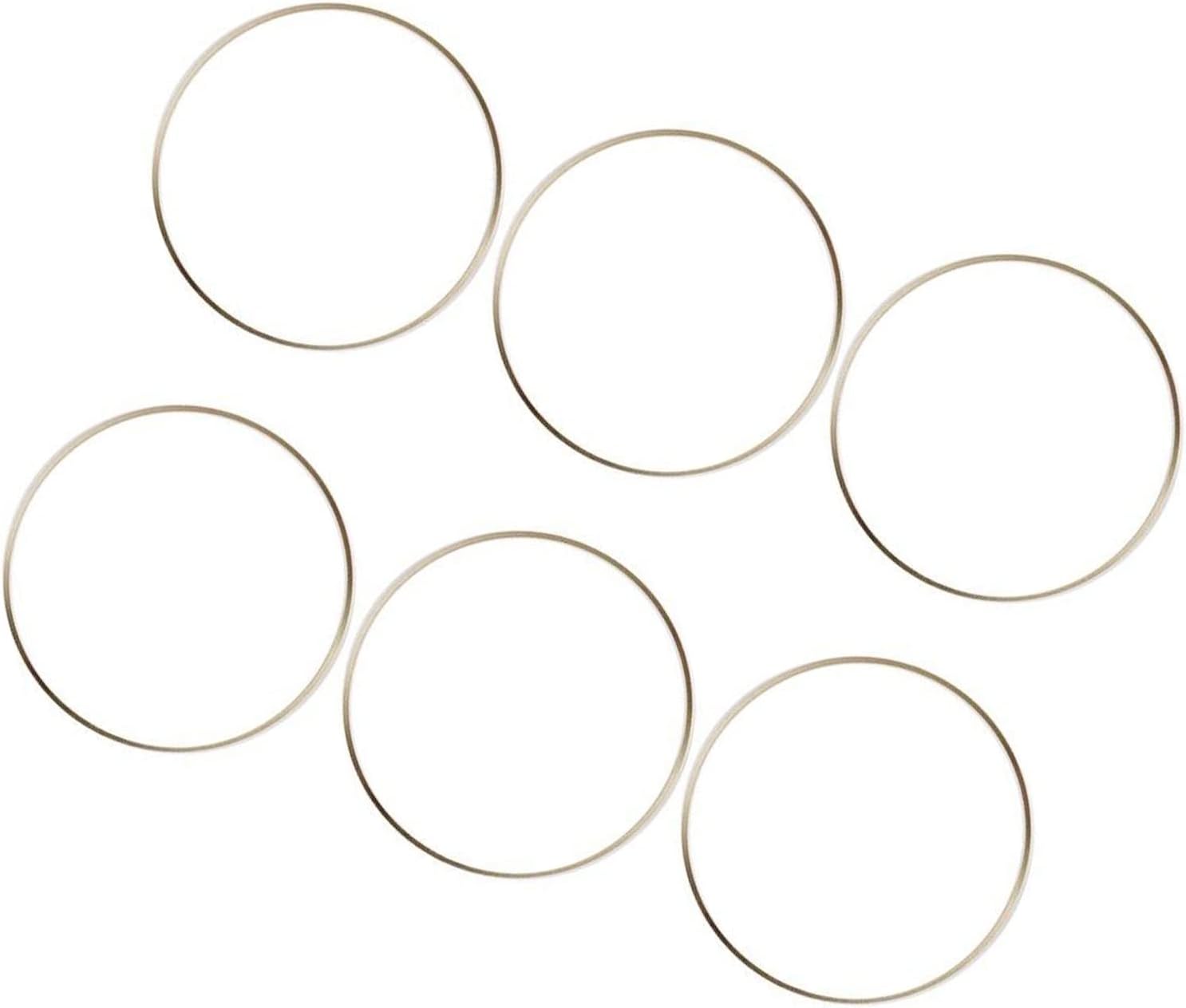 6Pcs Shim Liner .020 Counterbore-Shim 5298564 Compatible with Cummins ISX 1997-2015 X15 ISX15 QSX15 Diesel Engine