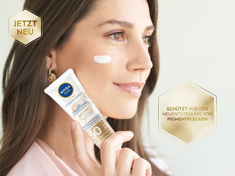 NIVEA SUN UV Gesicht Experte Anti-Pigmentflecken Sonnenschutz Luminous 630 LSF 50 (40 ml), feuchtigkeitsspendende Gesichtssonnencreme… – Ansicht 6