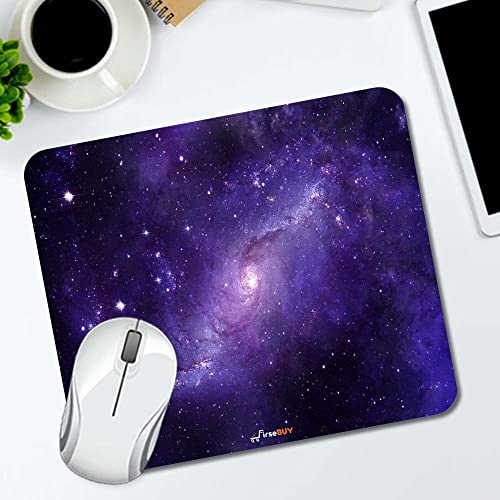 Image of Rectangle Mouse Pad, Anti Slip Rubber Galaxy Mousepads Desktops Gaming Mouse Mat Customized Designed for Home and Office, 8.6 X 7.08 Inches
