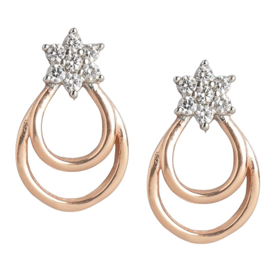 See full amazon price history chart for ZAVYA 925 Sterling Silver Cubic Zirconia CZ Designer Star Rose Gold Plated Earrings | With Certificate of Authenticity & 925 Hallmark | Gift for Women & Girls ZAVYA 925 Sterling Silver Cubic Zirconia CZ Designer Star Rose Gold Plated Earrings | With Certificate of Authenticity & 925 Hallmark | Gift for Women & Girls (B0BJ2RC3RW) Amazon Price History, Amazon Price Tracker