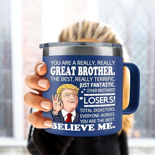 Brother-Gift-Gifts-For-Brother-Best-Brother-Ever-Mug-Birthday-Gift-For-Brother-From-Brother-Sister-Fathers-Day-Mug-For-Brother-You-Are-A-Really-Really-Great-Brother-Mug-14-OZ Brother Gift Gifts For Brother Best Brother Ever Mug Birthday Gift For Brother From Brother Sister Fathers Day Mug For Brother You Are A Really Really Great Brother Mug 14 OZ