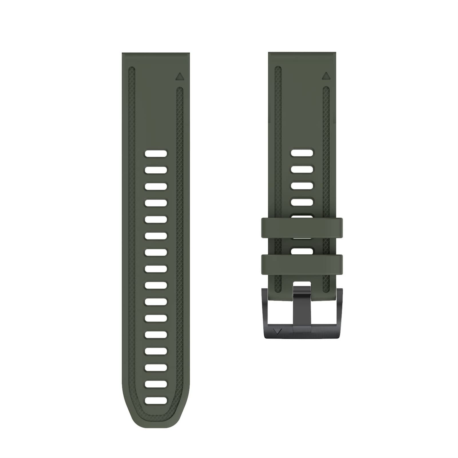 Bracelet de montre 20 mm pour Fenix 6s Pro 7S 5S silicone vert