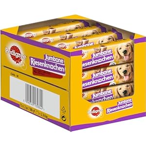 Pedigree Dog Treats, Giant Bone for Small, Medium or Large Dogs, Various Flavours.