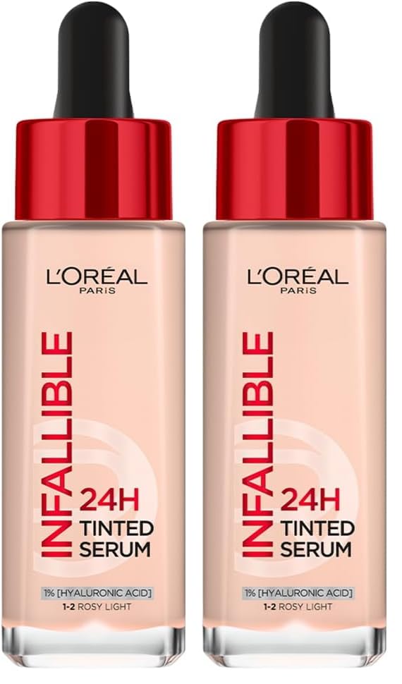 L’Oreal Paris Infallible 24H Tinted Serum Foundation, 1-2 Rosy Light (Pack of 2)-picture-12