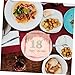 OFFSCH 1set Birthday Party Disposable Paper Plates Napkins for Celebrations Lightweight Convenient for Festive Gatherings