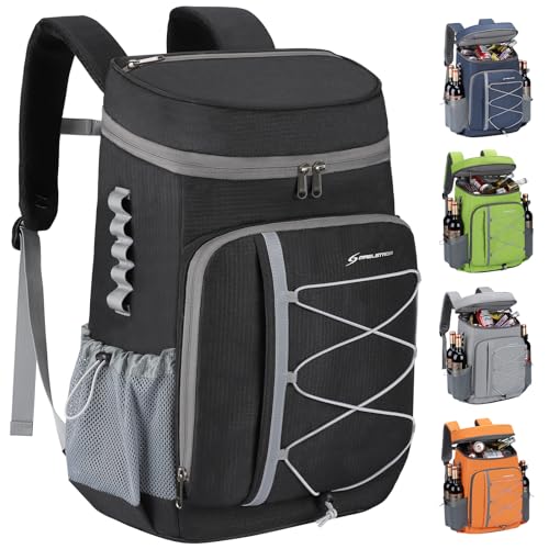 Image of Maelstrom Cooler Backpack - 35 /50 Can Insulated Soft Cooler Lunch Bag for Camping, Beach, Hiking & Shopping