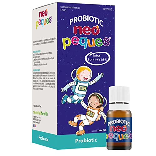 NEO PEQUES Probiotic | 8 Viales | Complemento Alimenticio a Base ...
