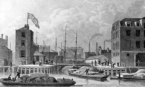 Cuadro de lienzo decorativo de la pintura de Regent's Canal por Hosmer Shepherd