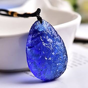 Amazon.co.jp: モルダバイト石、本物の生モルダバイト メンズ