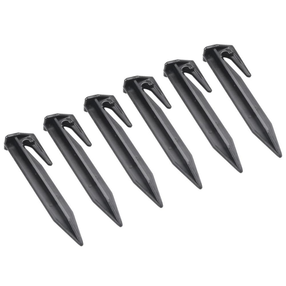 Clavijas de límite para cortacésped, 100 Uds., para Anclaje de Cables de Robot cortacésped, estacas de plástico para césped compatibles con diámetro de 0, 1, 3 y 8mm