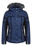 Regulierbarer Saum., Schneefang., Gefütterte Taschen., Kapuze mit 2-Wege-Regulierung., Innere Lycra-Armabschlüsse.