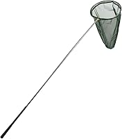 RESTCLOUD Professional Butterfly Insect Net: 14" Stainless Ring, 26" Depth, 73" Telescopic Lockable Handle for Kids & Collectors